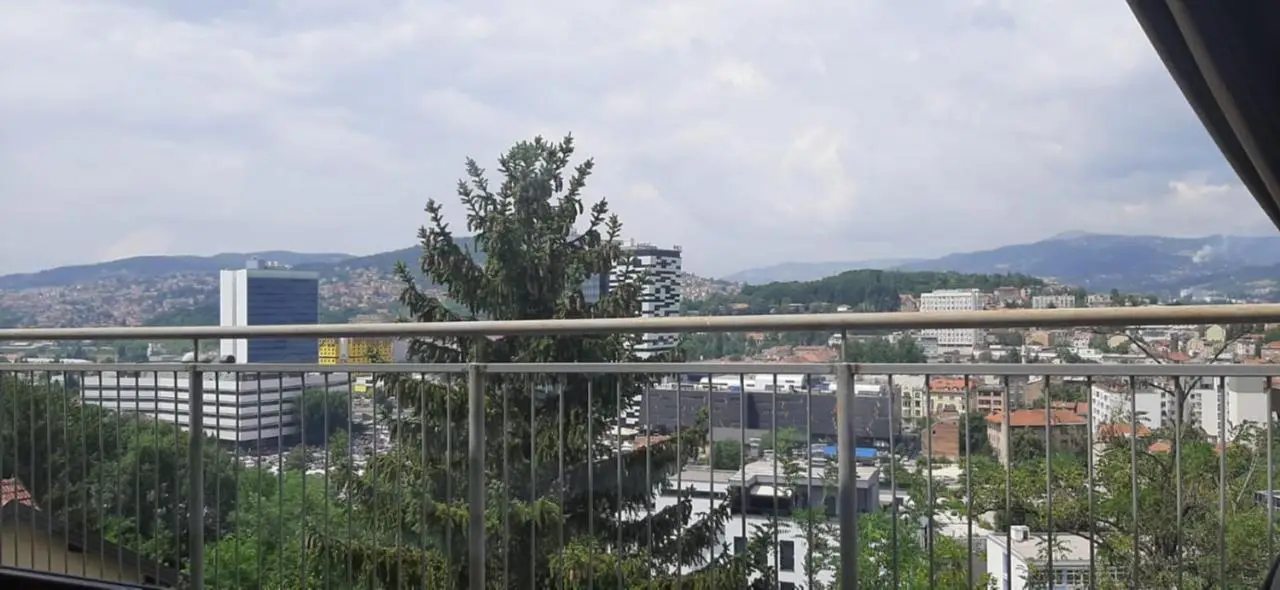 Beautiful View Of Sarajevo Center
