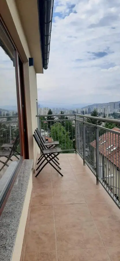 Beautiful View Of Sarajevo Center