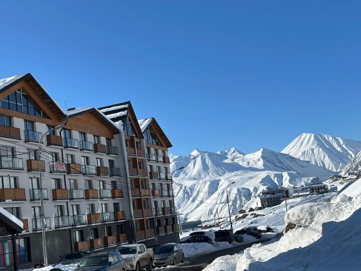 Twins apartment delux 2, new gudauri