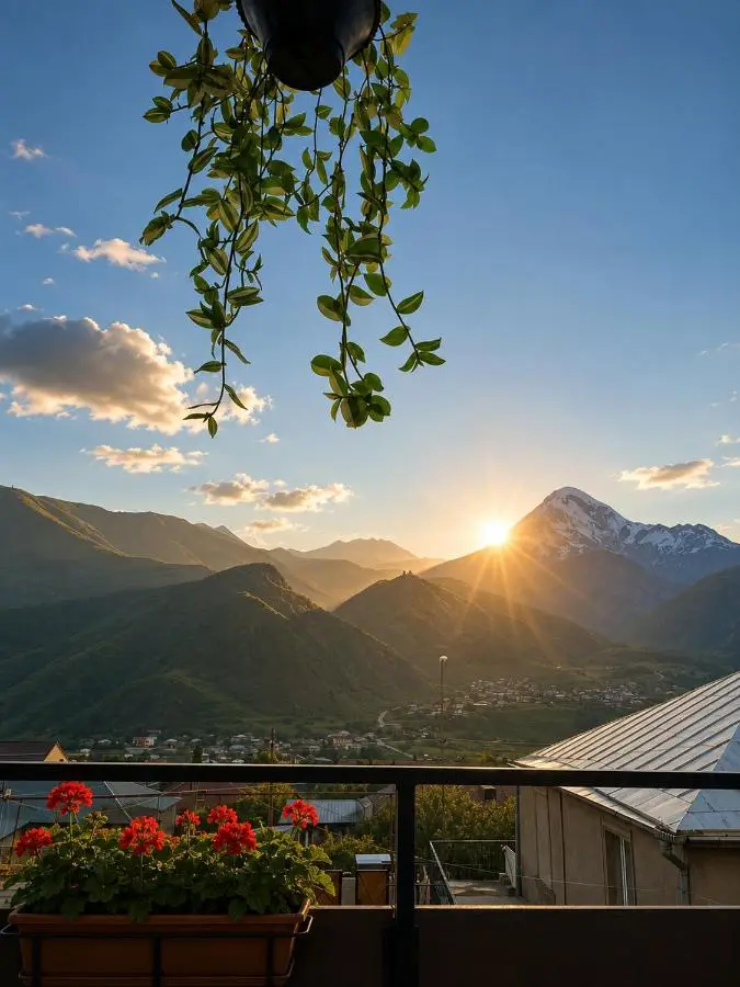 Relax Kazbegi Panoramic Mountain View