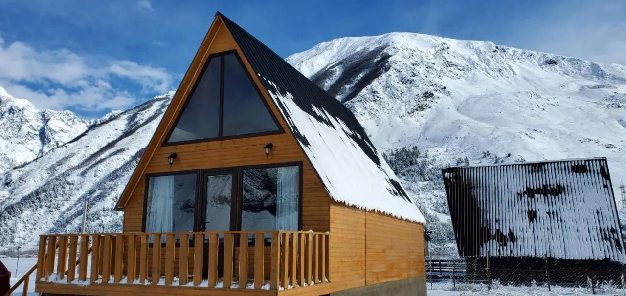 Mountain hut in Kazbegi