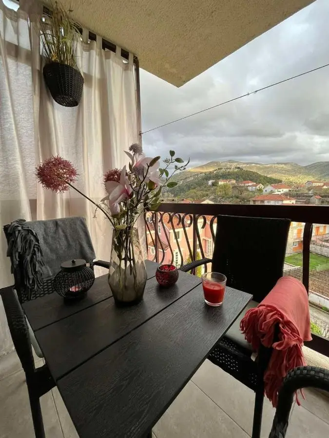 Sunny apartment with a view