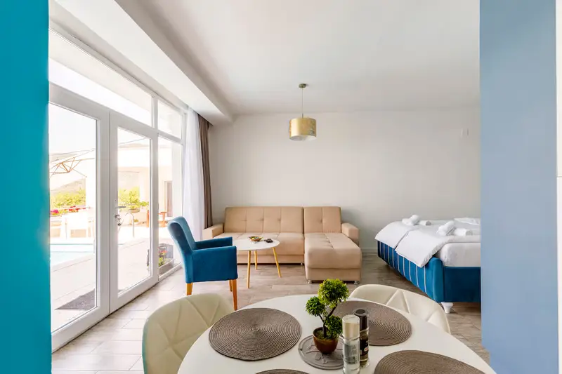 Sunset apartments with private pool and views