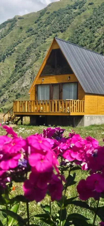 Mountain hut in Kazbegi