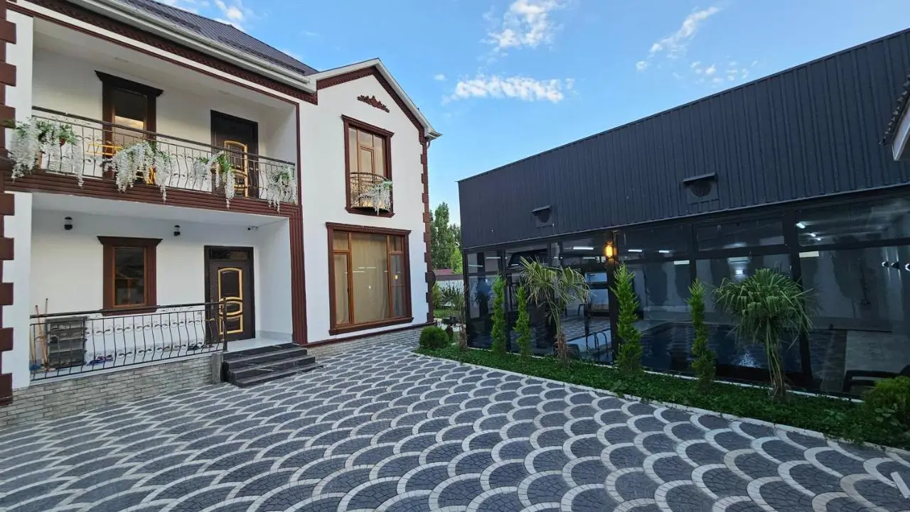 Gabala Milan Villa, indoor heated pool and jacuzzi with garden view