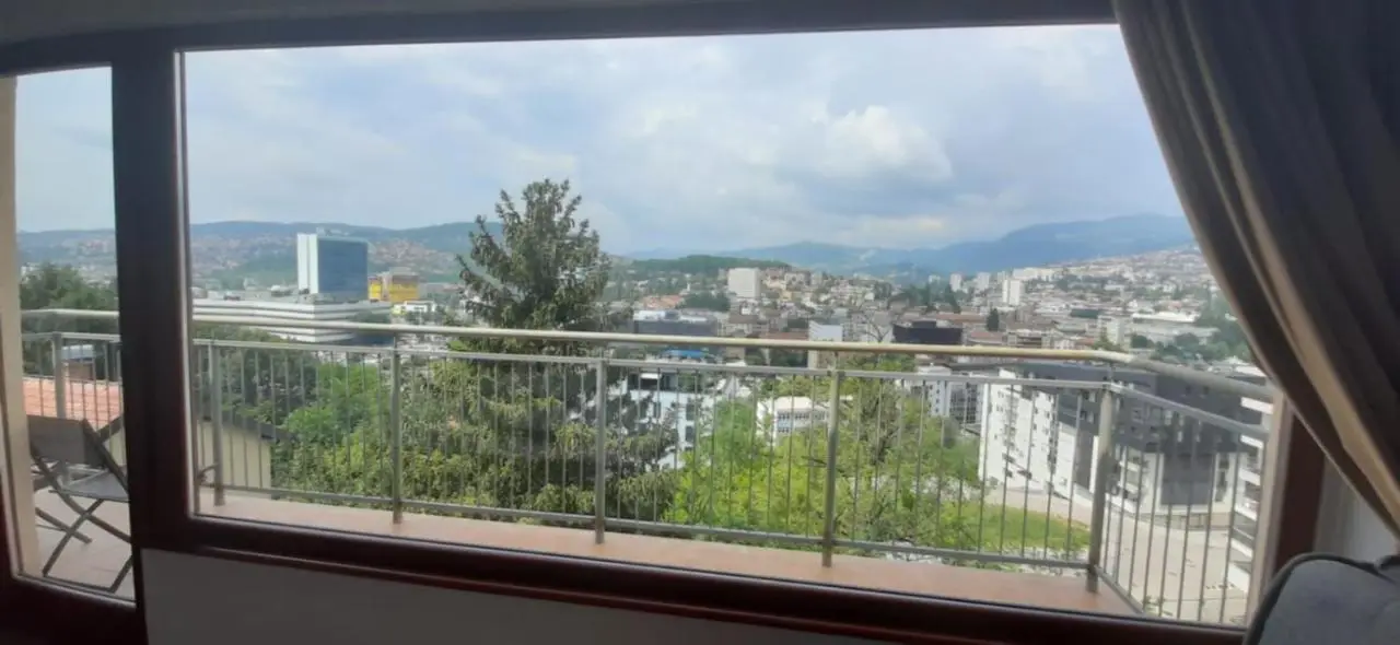 Beautiful View Of Sarajevo Center