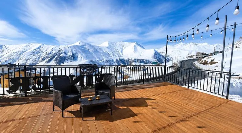 winter house GUDAURI