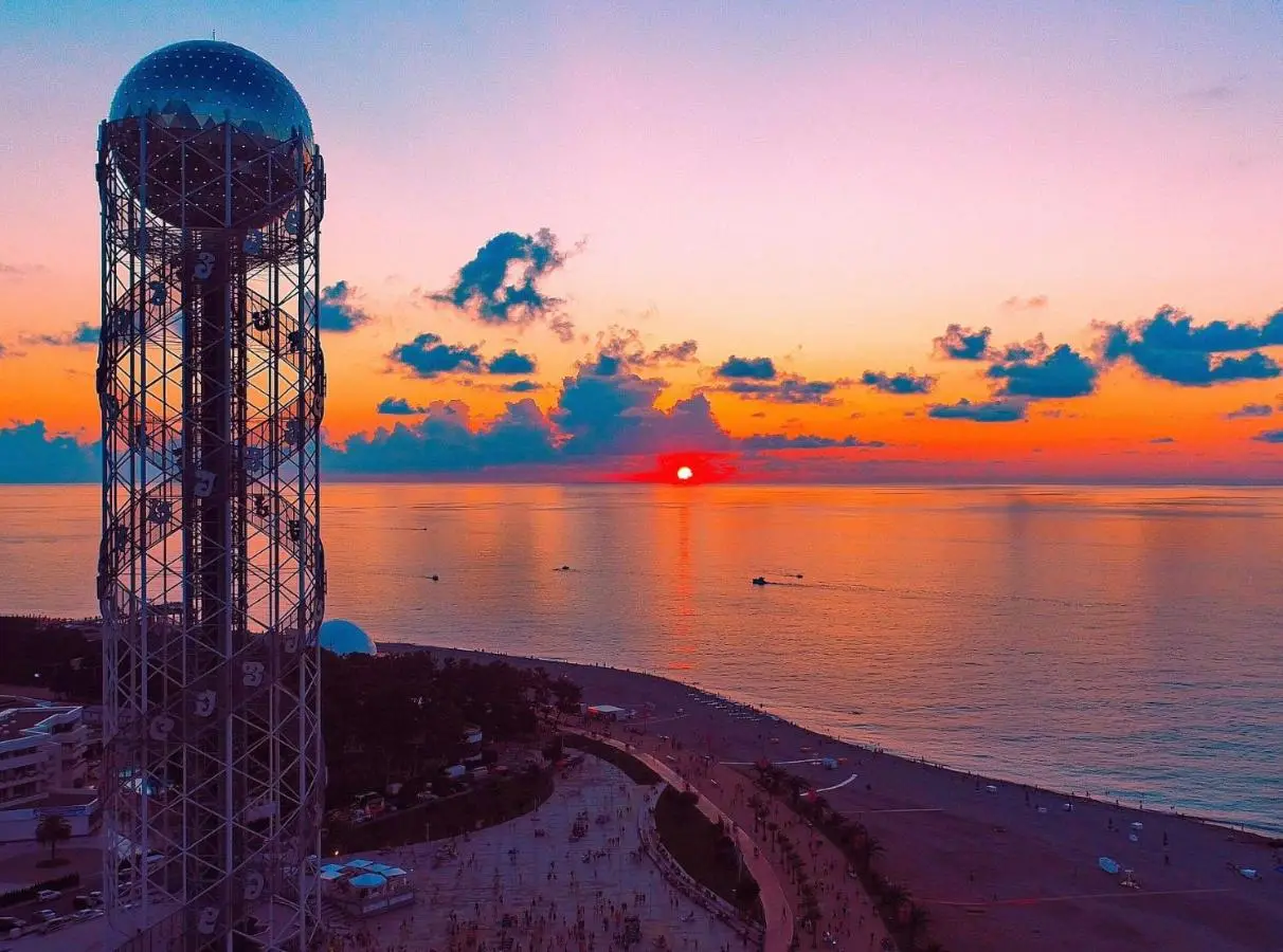 Black sea view batumi