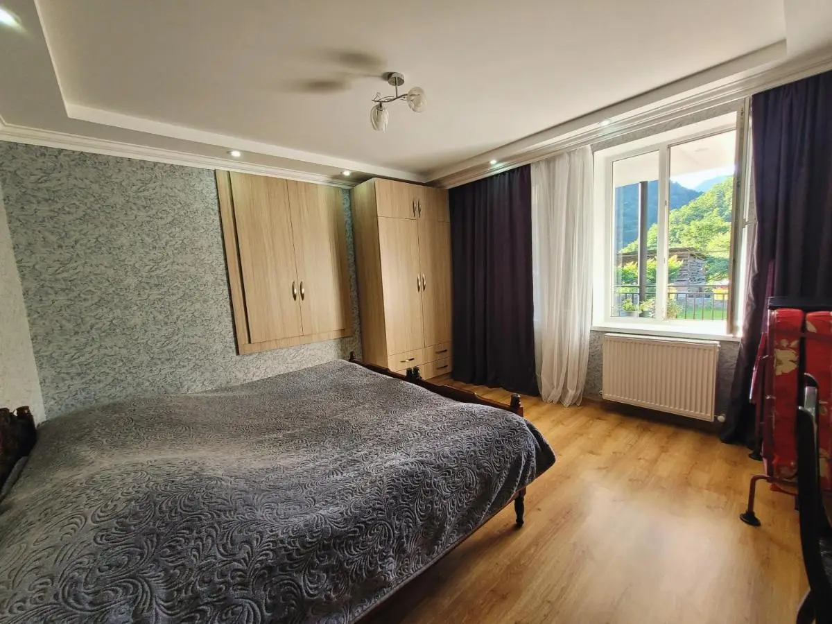 Family hotel mountain panorama