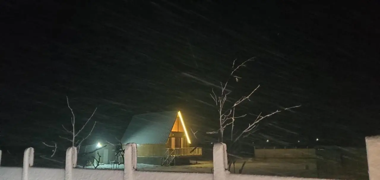 Mountain hut in Kazbegi