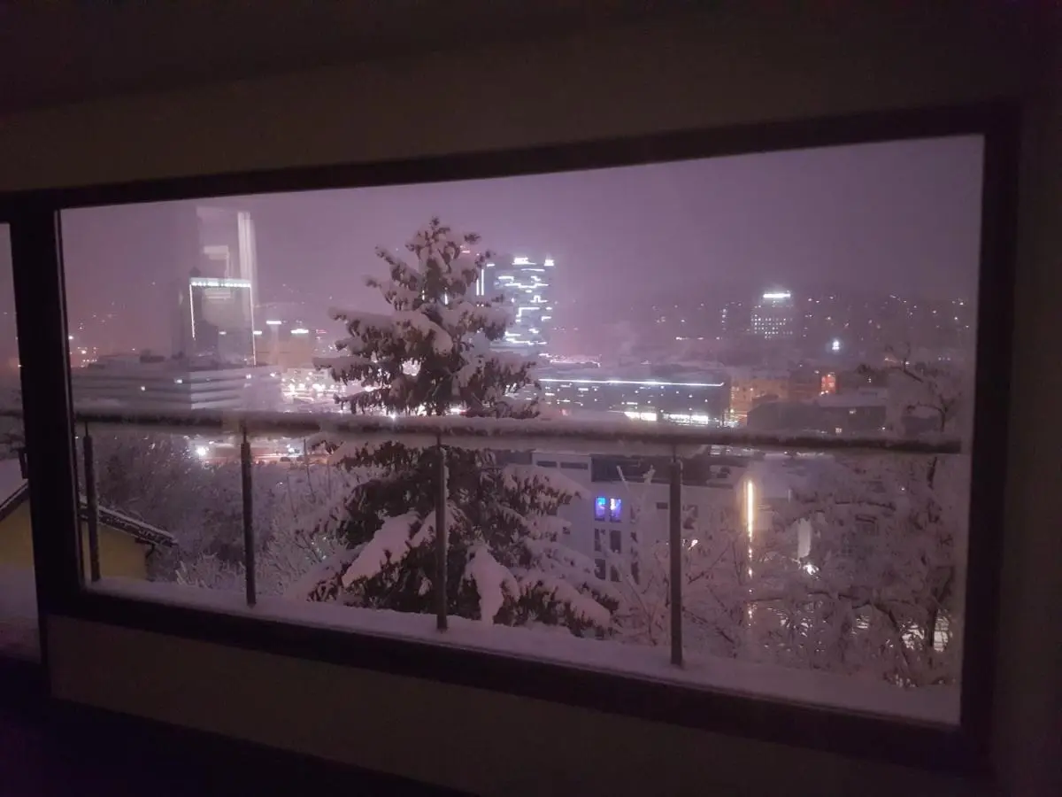 Beautiful View Of Sarajevo Center