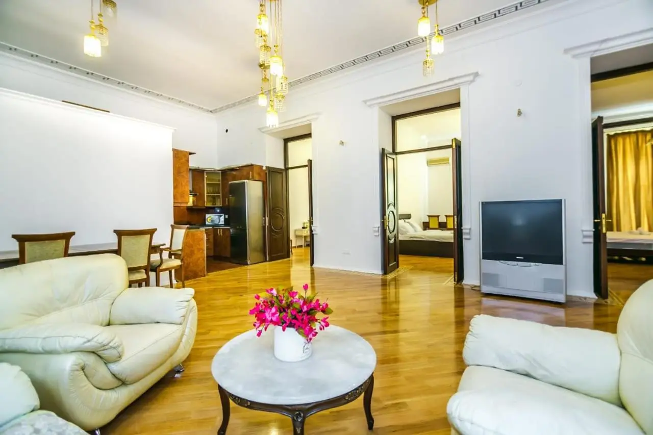 White Apartment In The Nizami Street