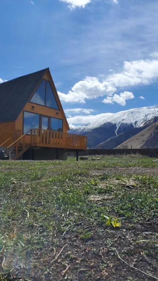 Mountain hut in Kazbegi