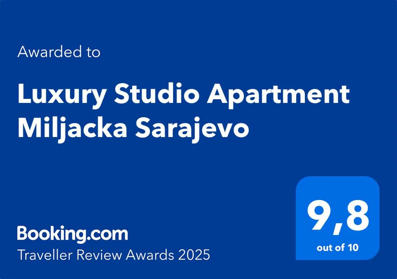 Luxury Studio Apartment Miljacka Sarajevo
