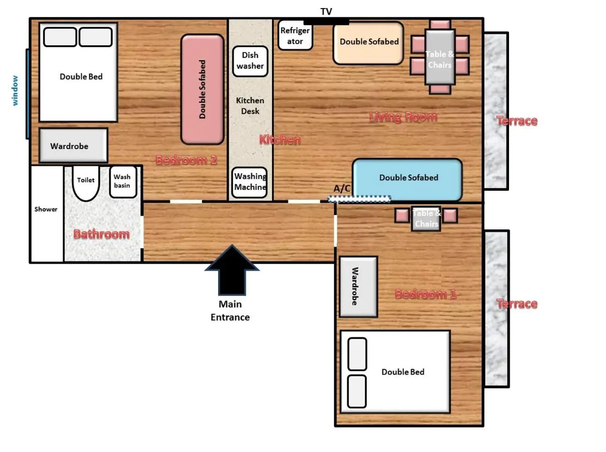 Istanberry - Paradise Two-Bedroom Apartments with Elevator
