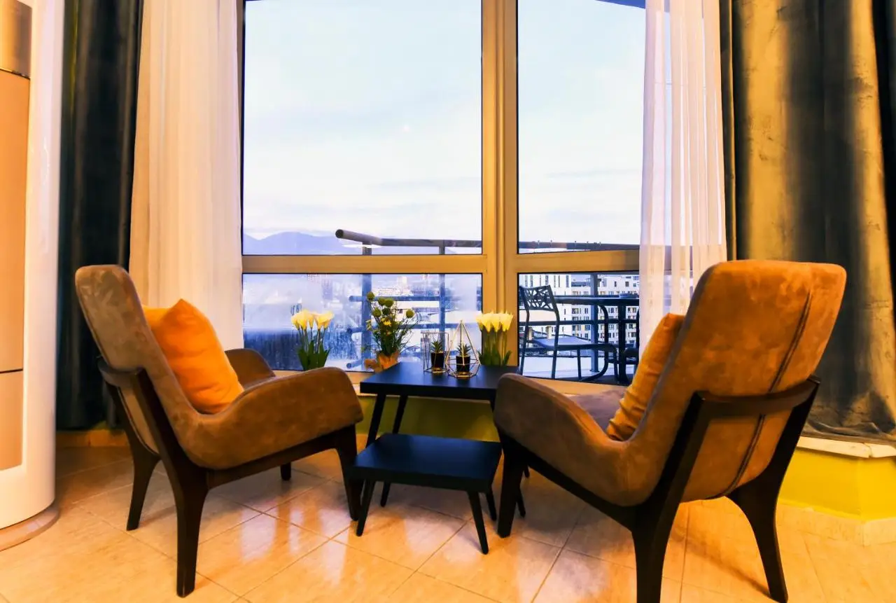 Cityscape Tirana 2BR Kavaja St, 11 FL, Dajti View