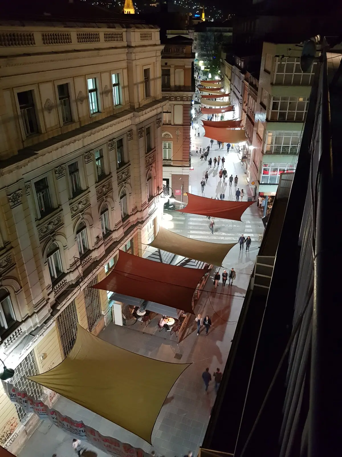 "Eternal flame" Sarajevo with terrace