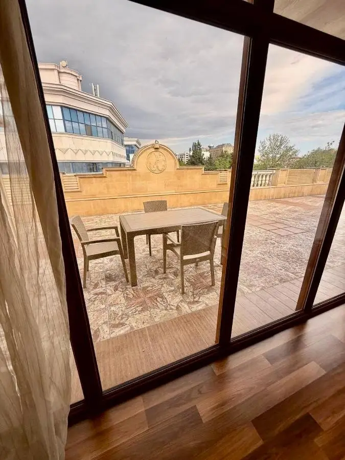 Luxury Apartment with Large Terrace & Park View on Nizami str
