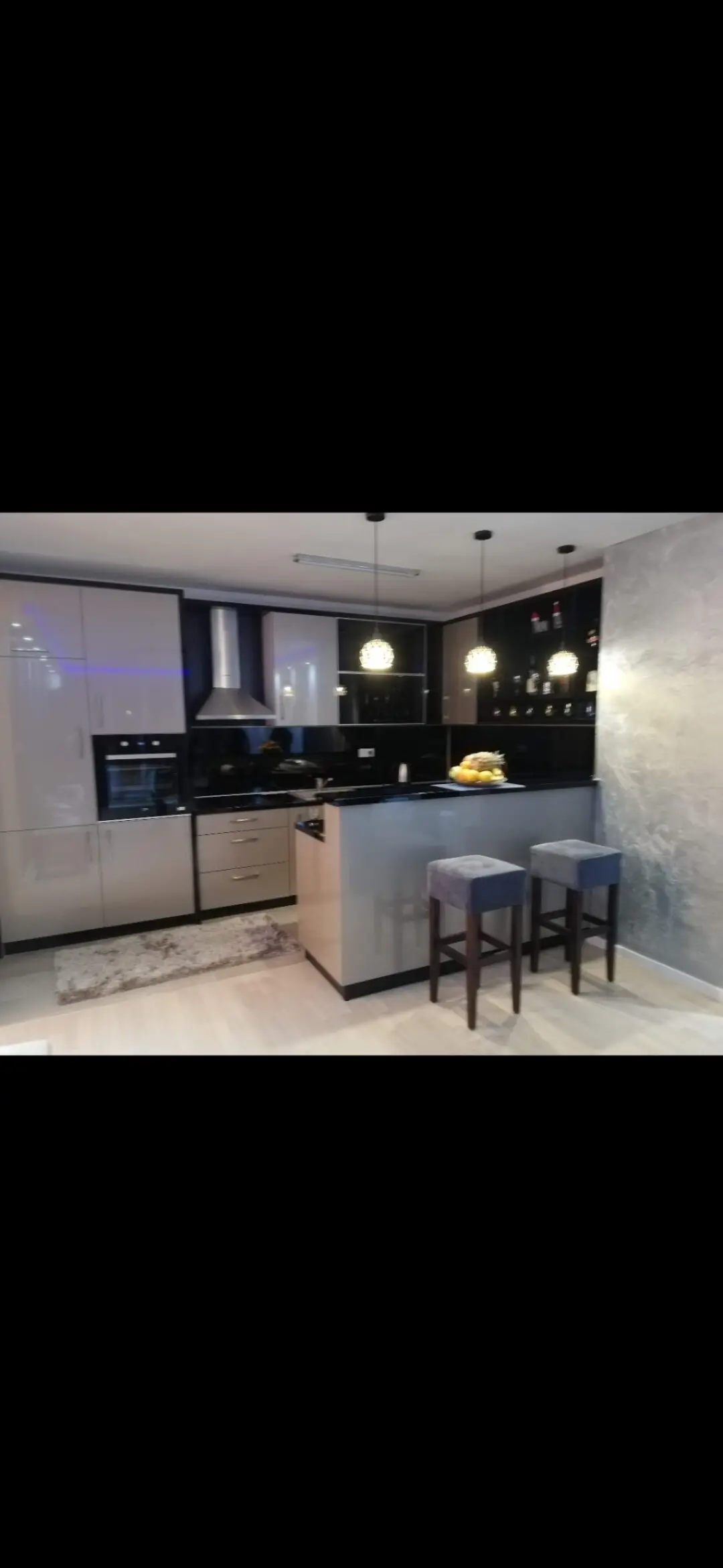 Flat with big terrace and wonderful view on town.
