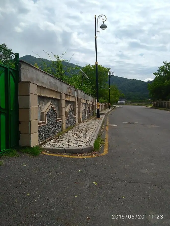 Gabala,yard, house