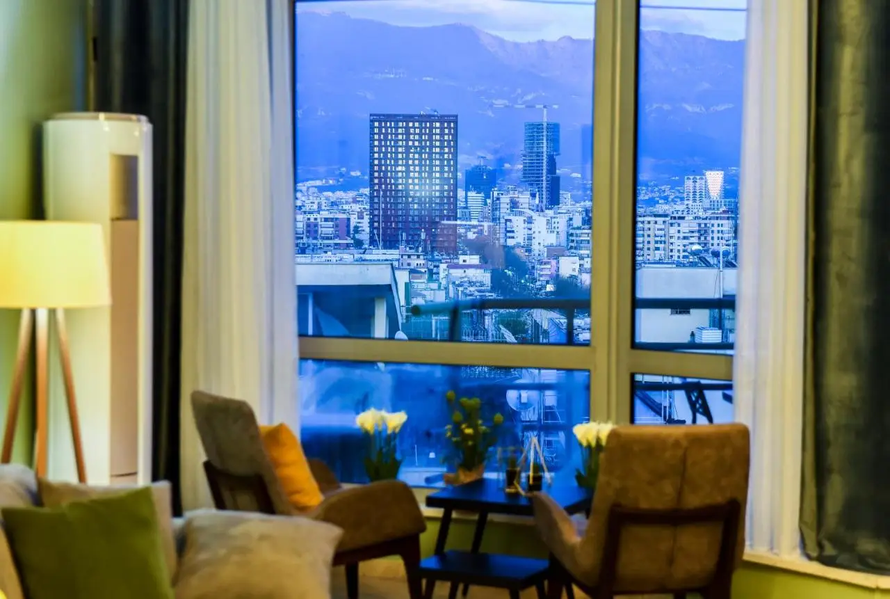 Cityscape Tirana 2BR Kavaja St, 11 FL, Dajti View