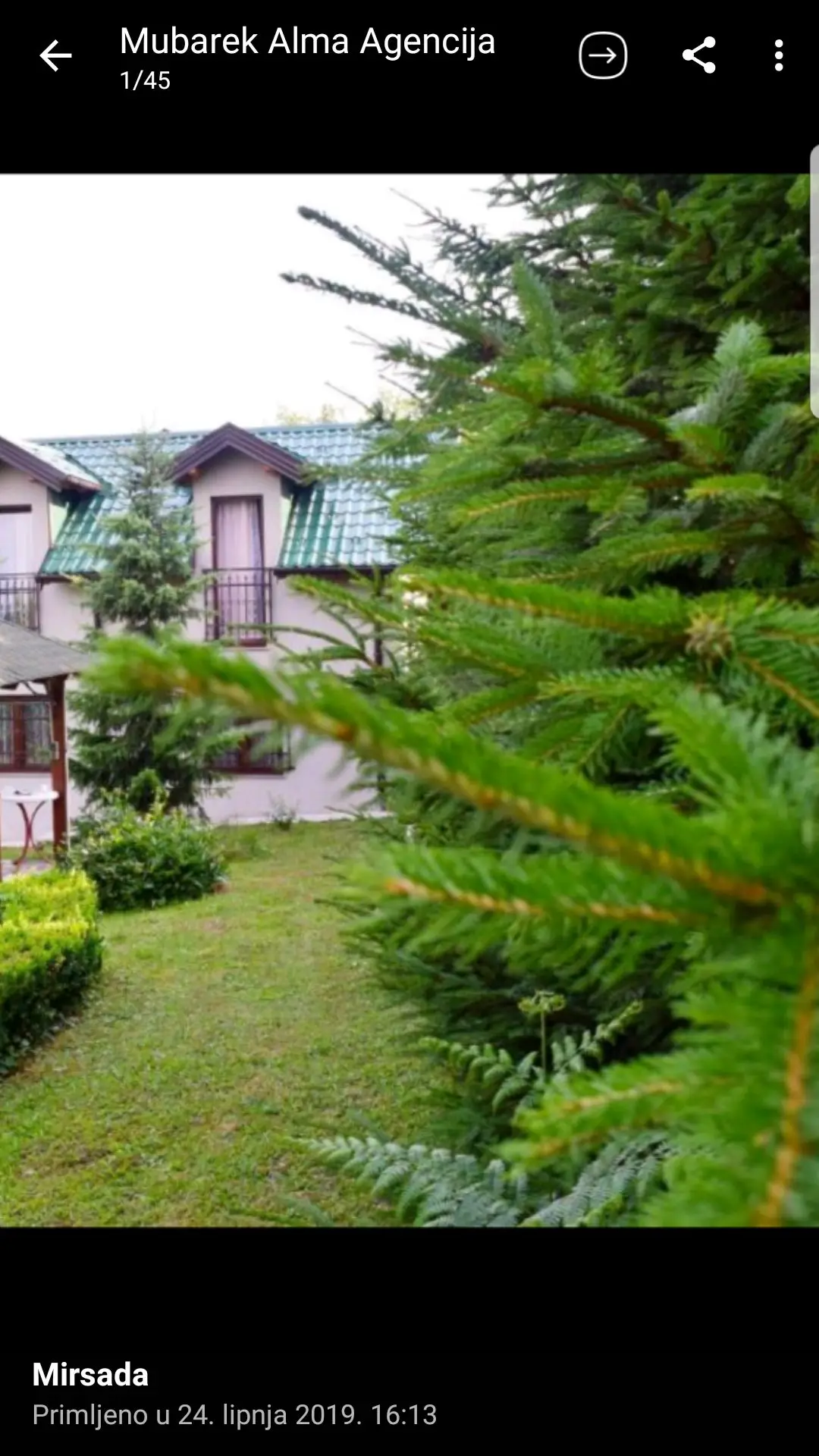 Villa with courtyard Sarajevo