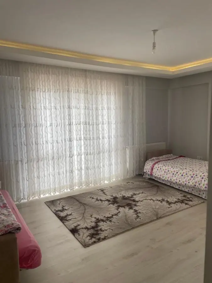 Yeşil ve huzur dolu bir daire
