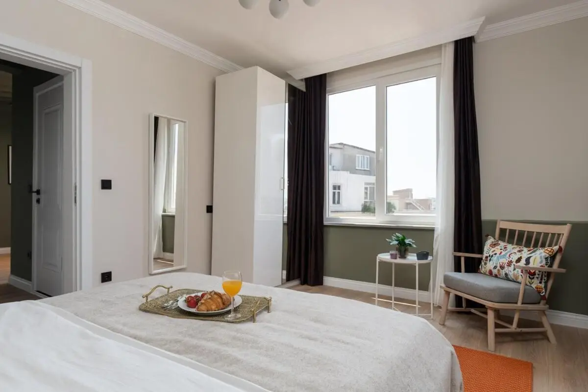 Sea View 2BR 50m to Galata Tower AC