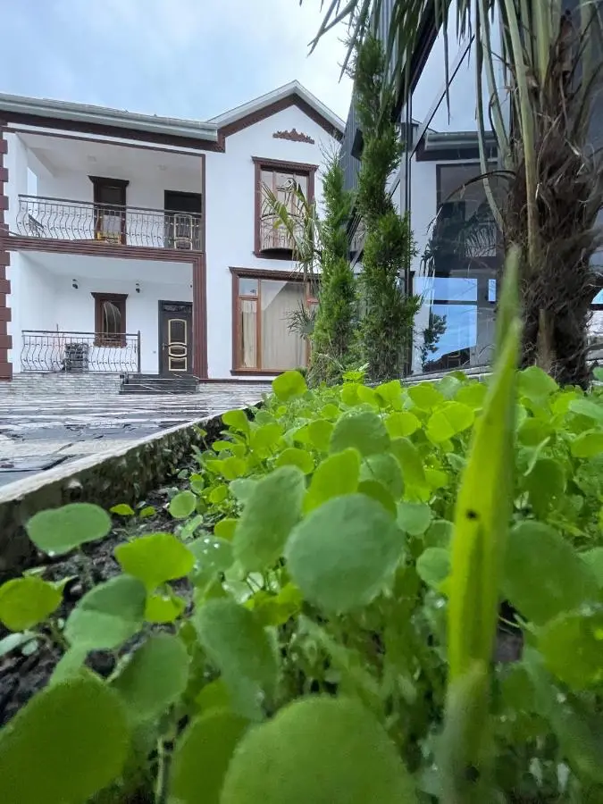 Gabala Milan Villa, indoor heated pool and jacuzzi with garden view