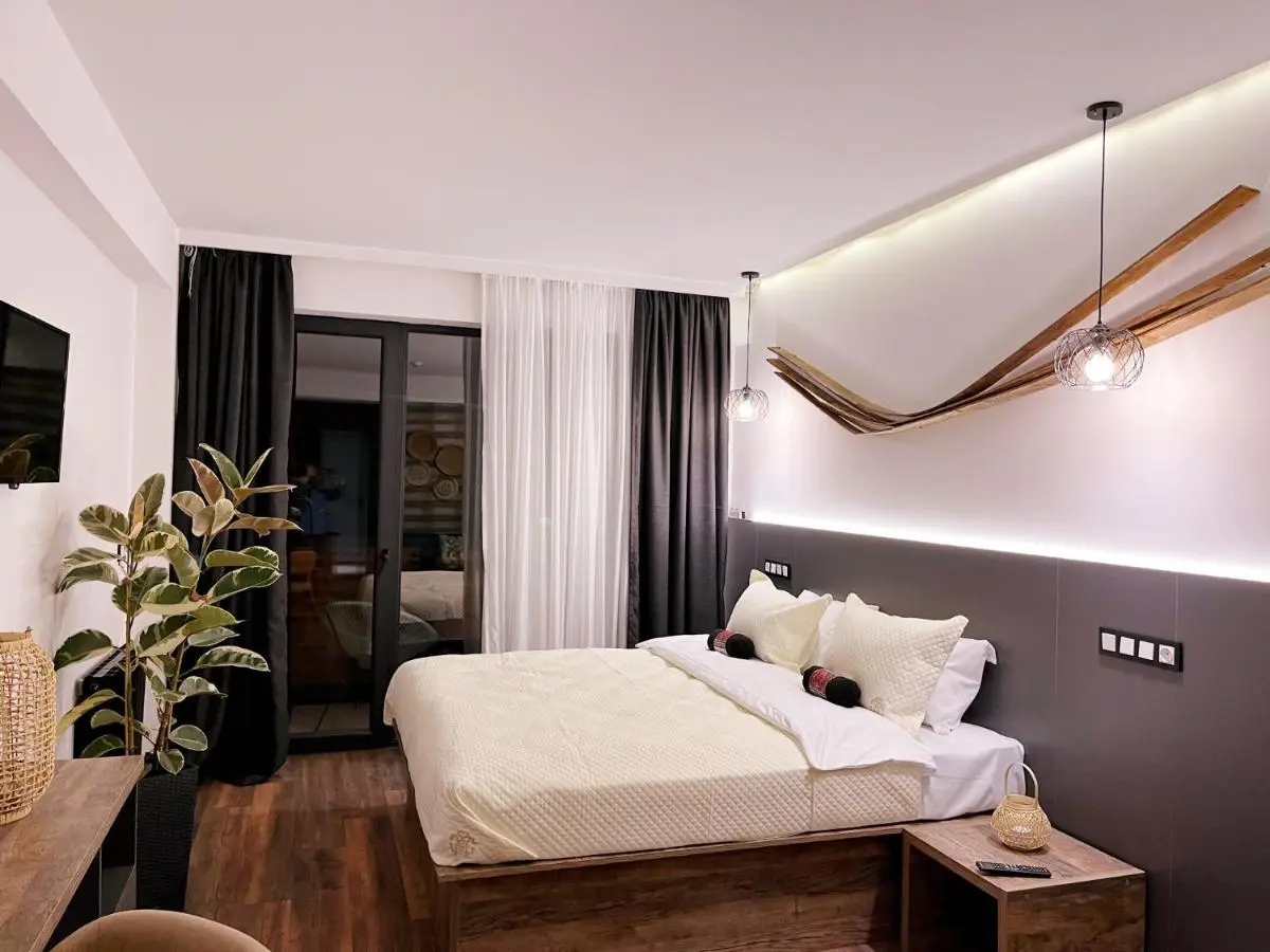 Luxury hotel room with amazing views