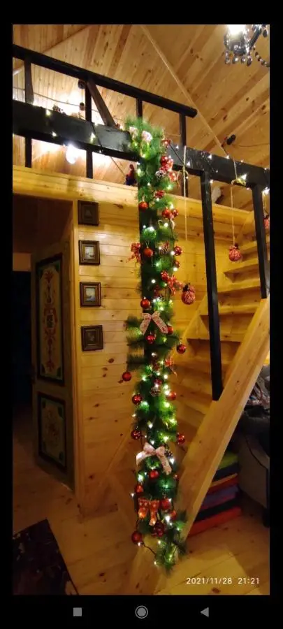 Wooden cottage "green house" in Bakuriani