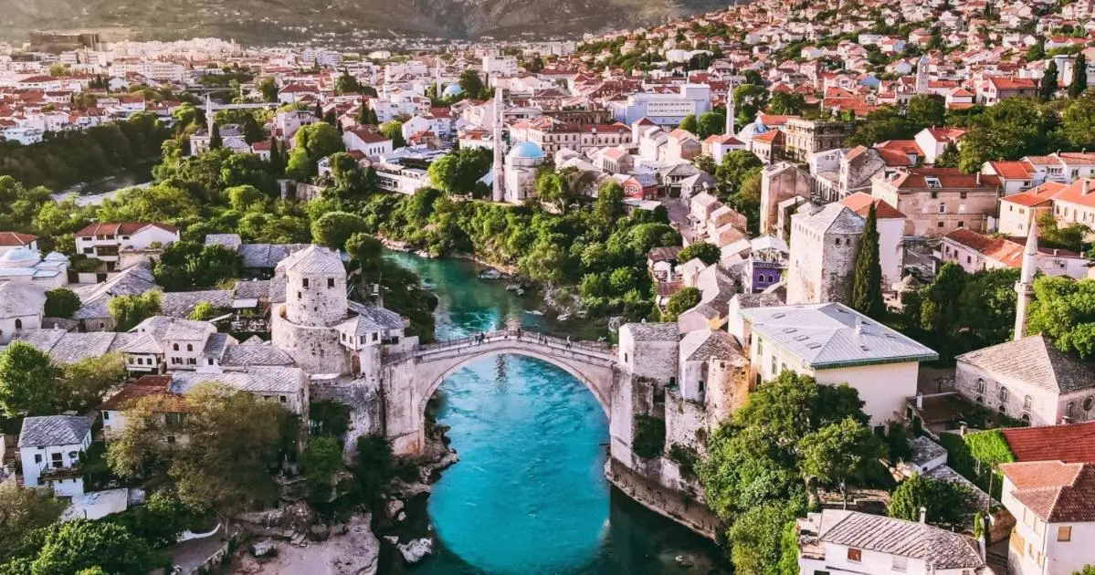 Villa on the lake near Mostar