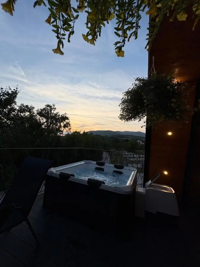 A-Frame Luxury House Near Travnik With Hot Tub