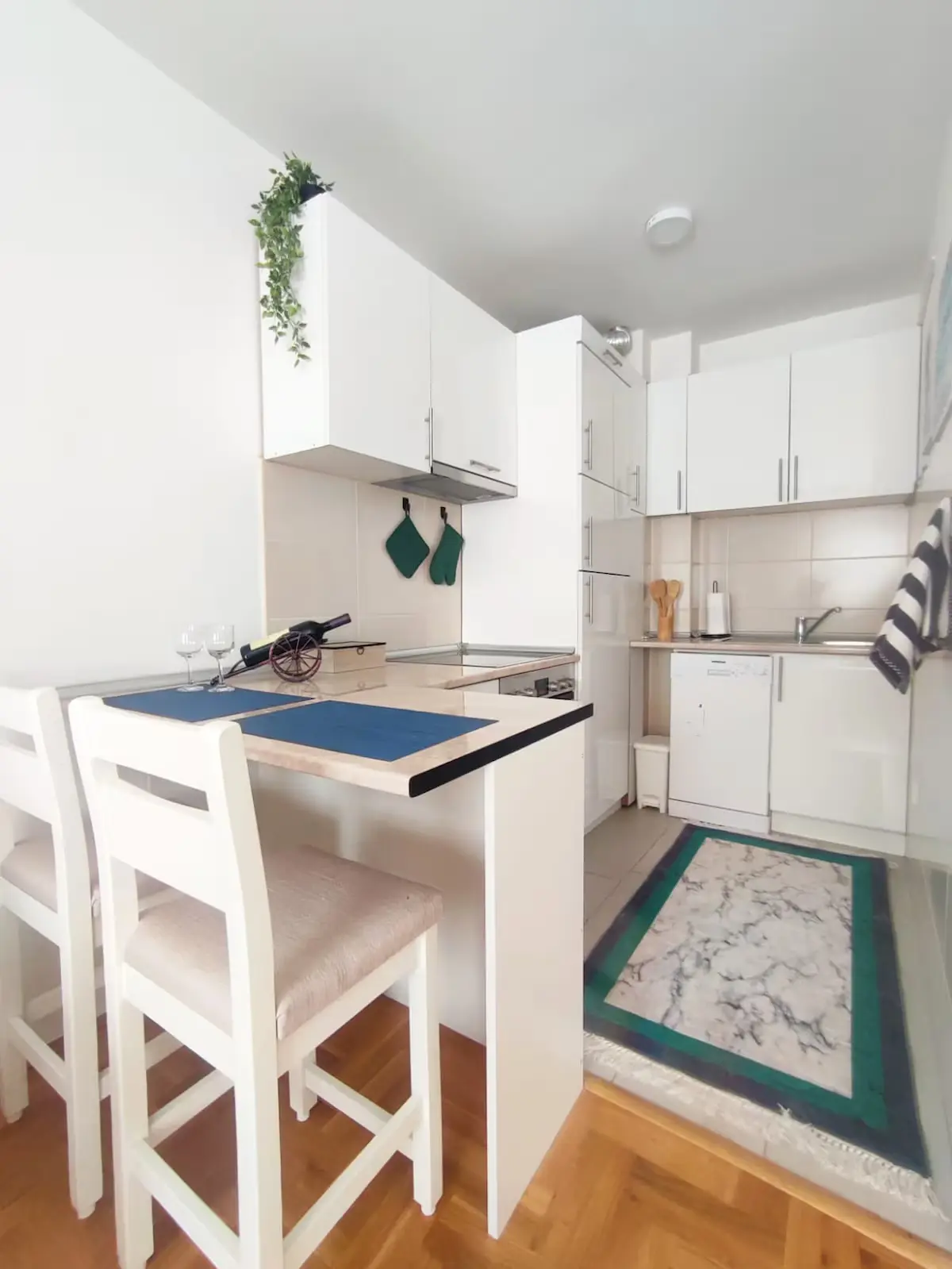 Beautifully decorated apartment in the city center, parking