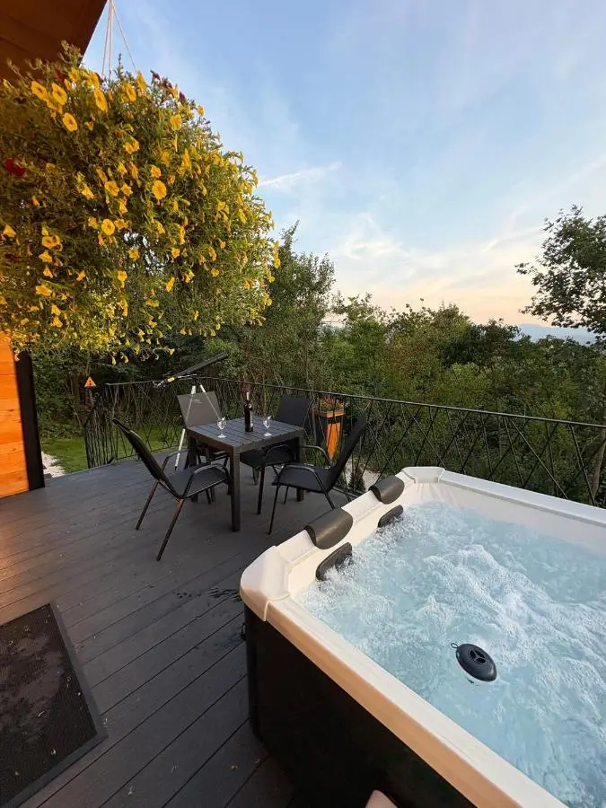 A-Frame Luxury House Near Travnik With Hot Tub