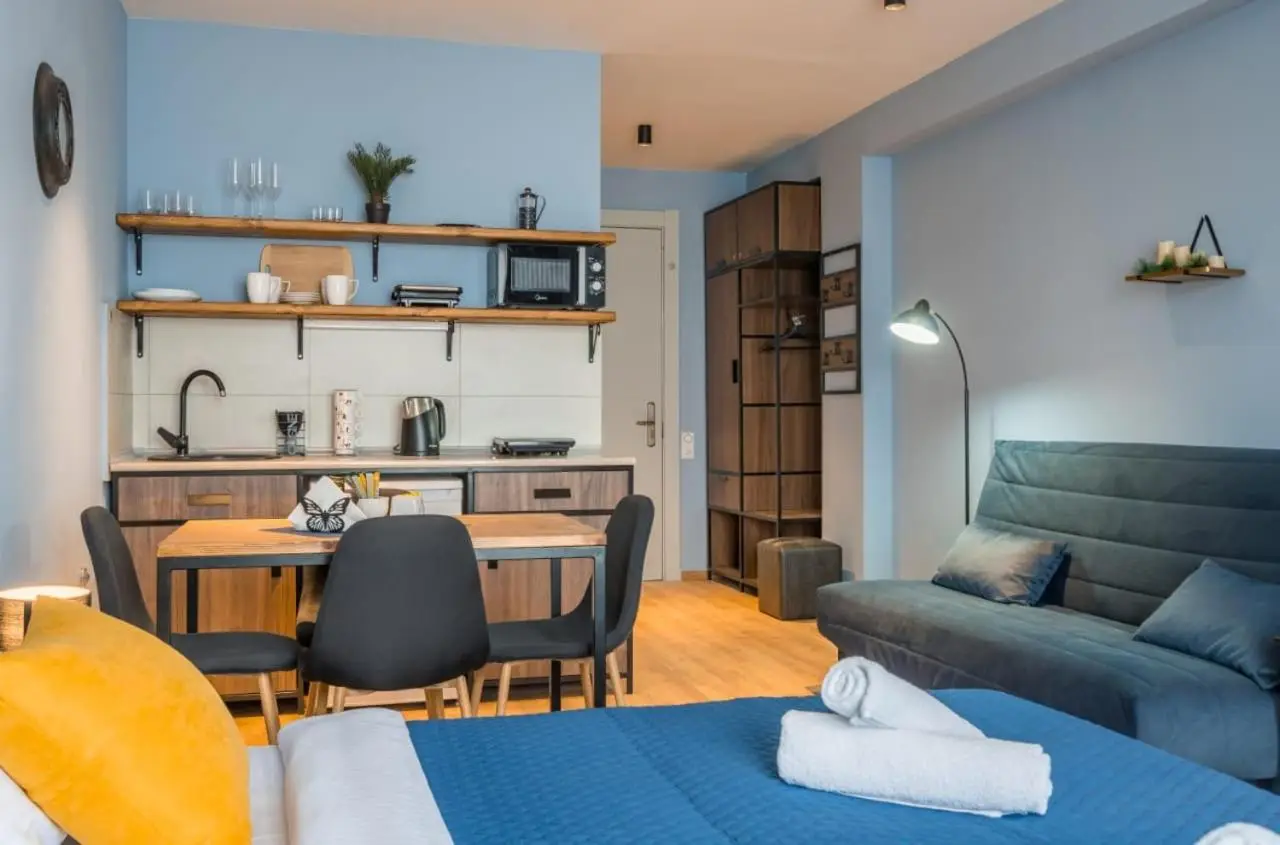 New Gudauri Atrium Apartments with Kitchen
