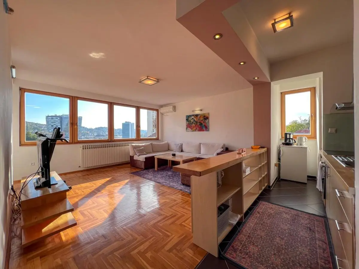 Awesome Panorama Penthouse - free Parking and balcony