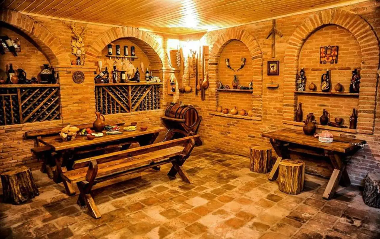 apartamenti Laliashvilebi's wine cellar