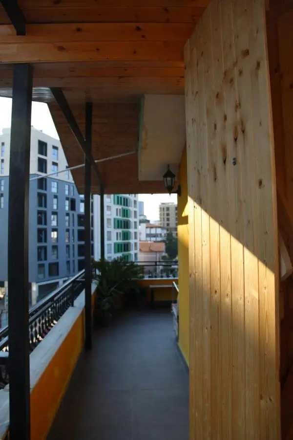 Cozy big apartment with balcony