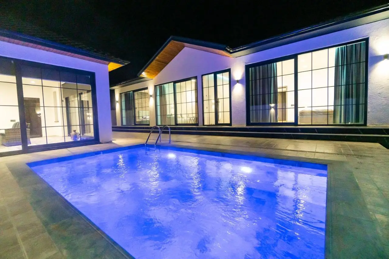 White villas