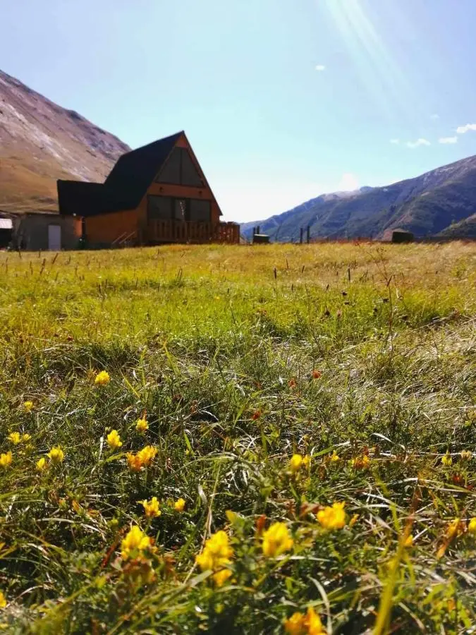 Mountain hut in Kazbegi