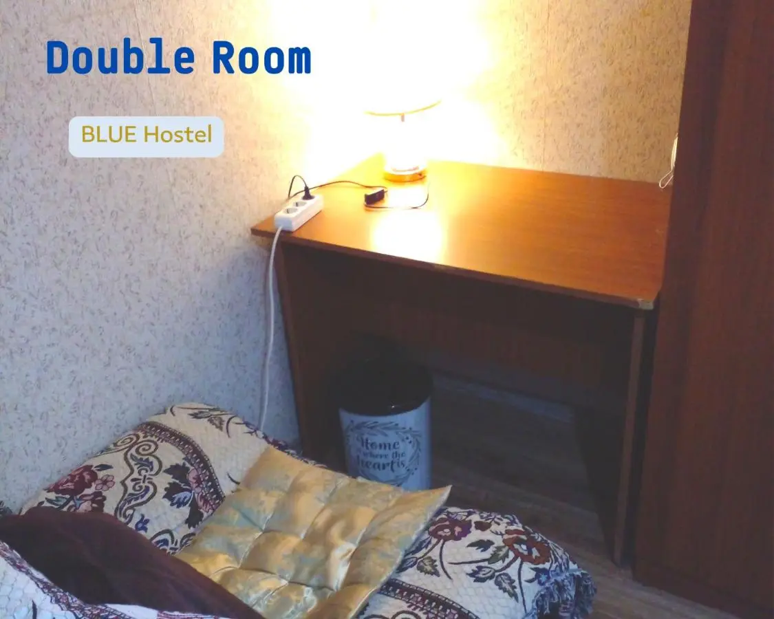 BLUE Hostel - check message after booking