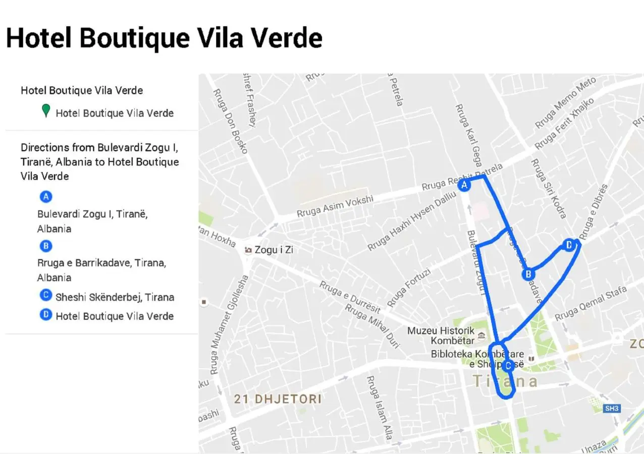 Hotel Vila Verde Gjika