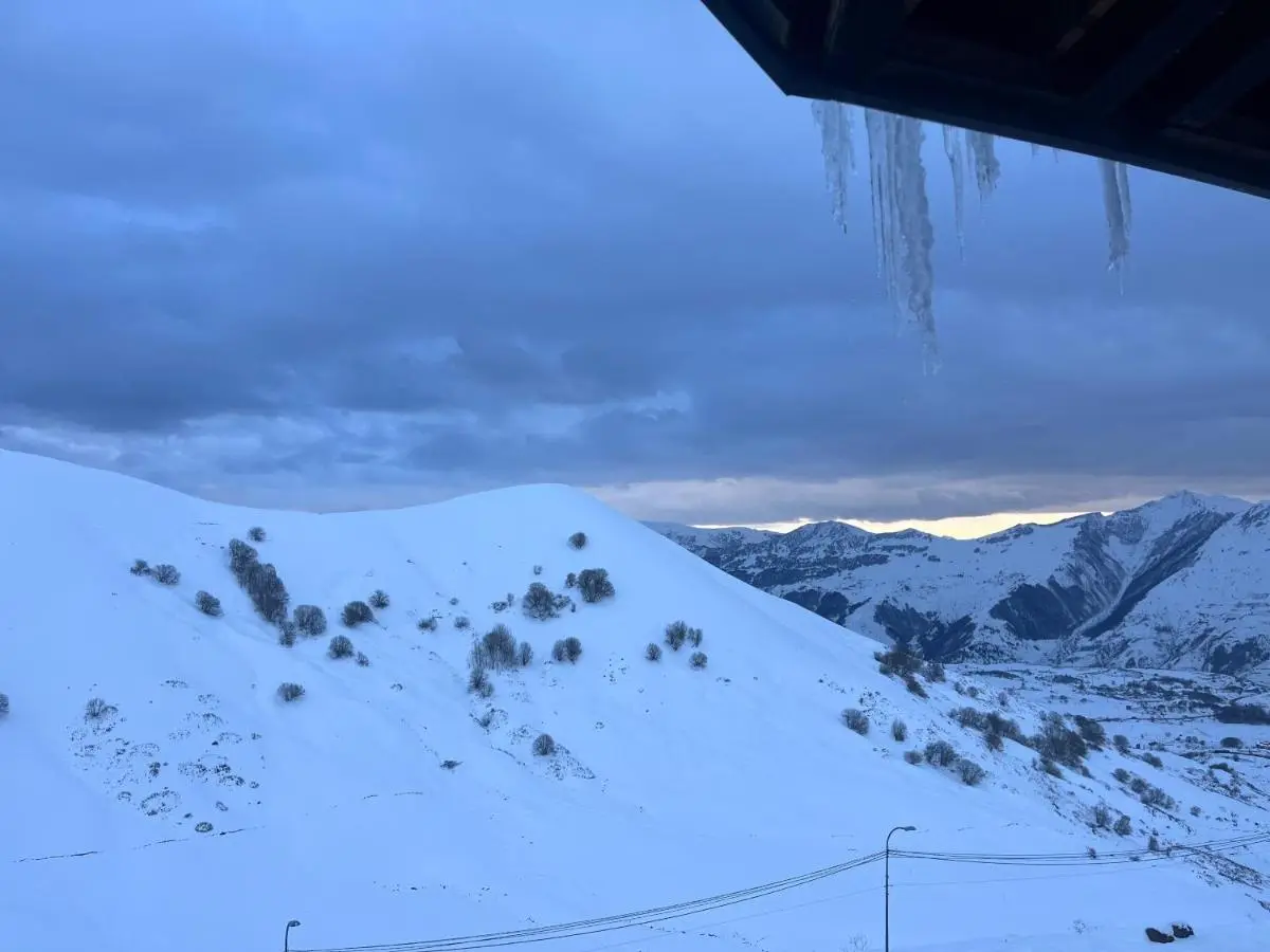 Luxury apartment with bedroom, new gudauri
