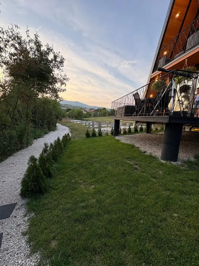 A-Frame Luxury House Near Travnik With Hot Tub