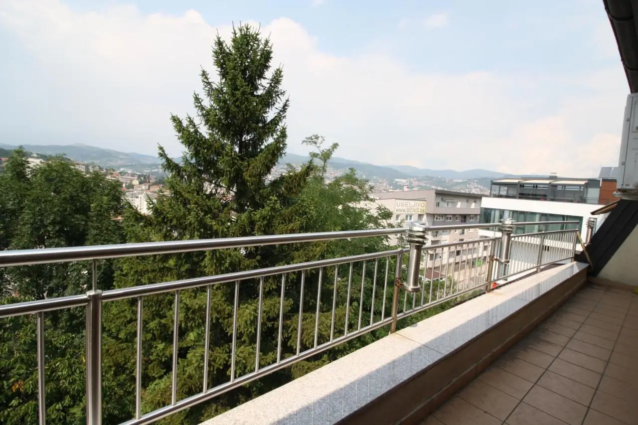 Beautiful View Of Sarajevo Center