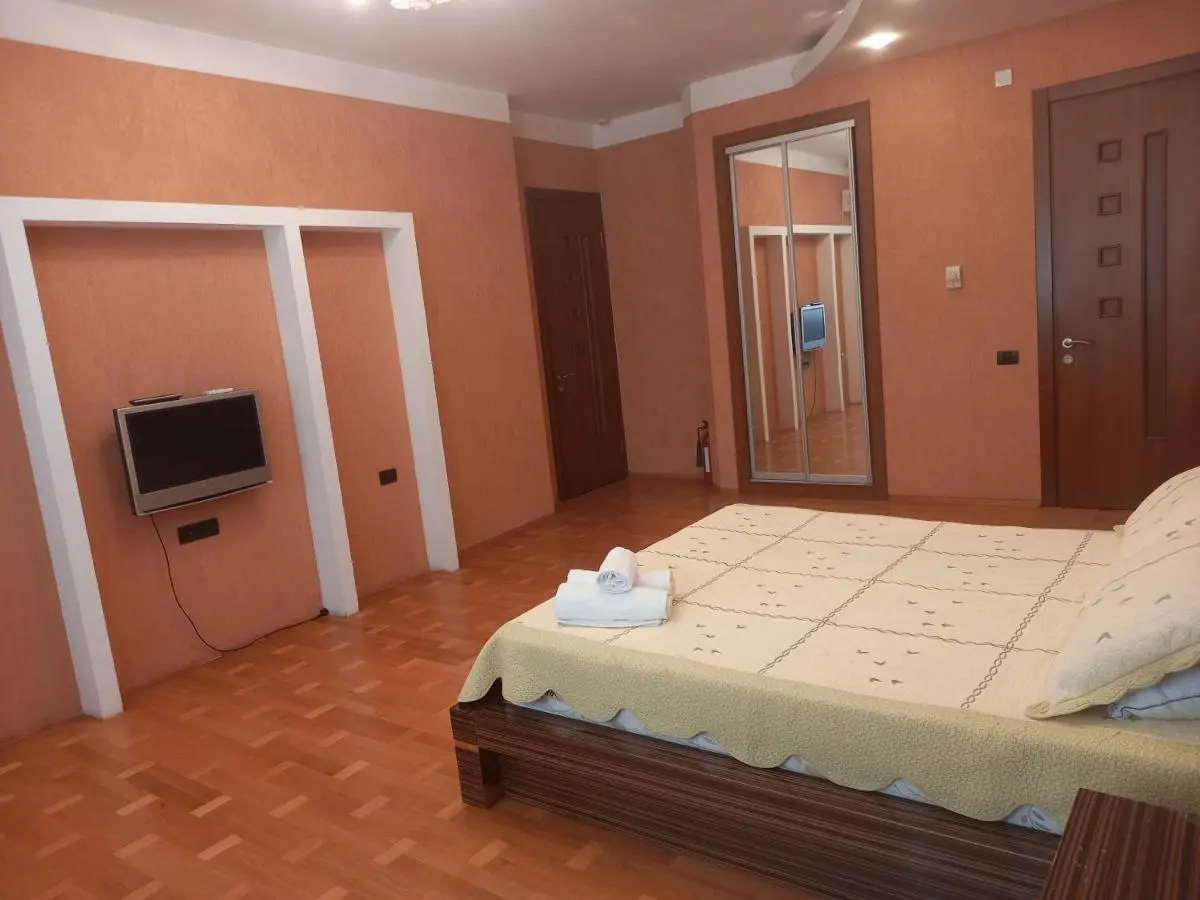 Flame Towers view apartment