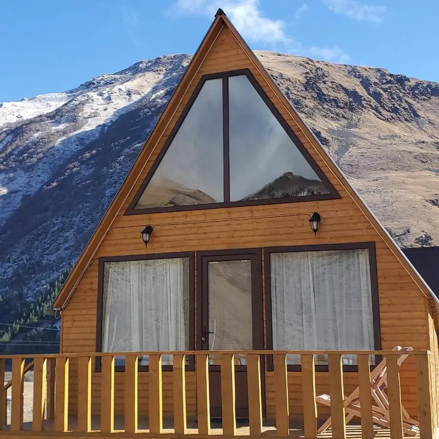 Mountain hut in Kazbegi