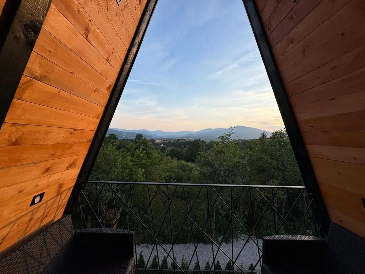 A-Frame Luxury House Near Travnik With Hot Tub