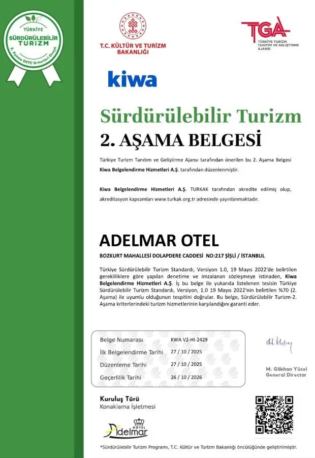 Adelmar Hotel Istanbul Sisli
